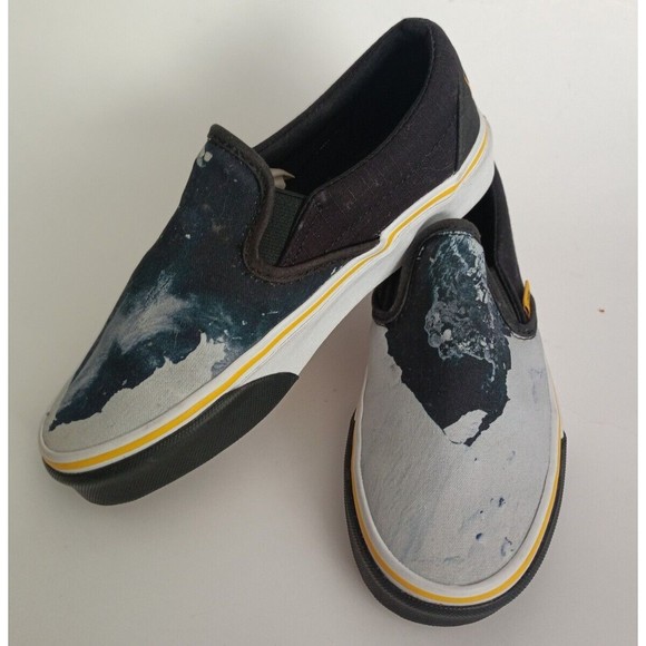 VANS Shoes - Vans Sneakers Mens 4.5 Women 6 National Geographic Slip-On Greenland Glacier